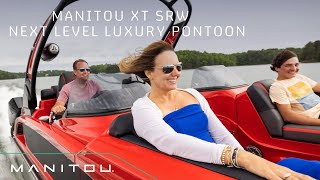 Manitou XT Split Rear Windshield Next level luxury pontoon [upl. by Zelda]