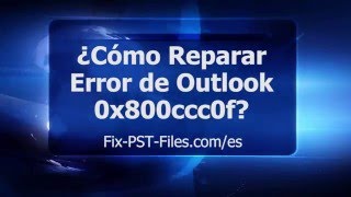 Cómo Reparar Error de Outlook 0x800ccc0f [upl. by Alfons]