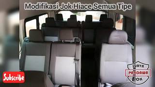 Modifikasi Interior Hiace VIP Class [upl. by Acinehs527]