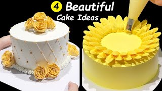 How To Make Cake Decorating Tutorials for Beginners  Homemade cake decorating ideas  Cake Design [upl. by Anialem]