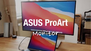 Best Thunderbolt 3 Monitor for MacBook Pro ASUS ProArt PA27AC [upl. by Landon34]