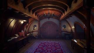 Bag End Unreal Engine4 Night Version [upl. by Mulligan]