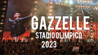 Gazzelle  Stadio Olimpico  June 2023 [upl. by Grover412]