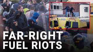 Southport attacks Farright misinformation causes violence in Southport [upl. by Elacsap]