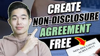 How to Create a NonDisclosure Agreement NDA for FREE Step by Step Tutorial [upl. by Notlrak284]