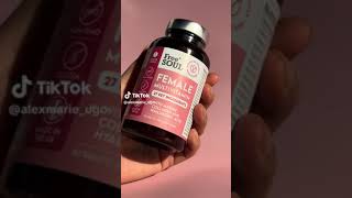 FEMALE MULTIVITAMIN WELLNESS ADVANCED FORMULA WITH MARINE COLLAGEN AND HYALURONIC ACID GLUTEN FREE 🪷 [upl. by Aeriel244]