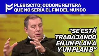 ODDONE REITERA QUE NO SERÍA EL FIN DEL MUNDO Y QUE SER ALARMISTA LE HACE MAL AL URUGUAY [upl. by Flemings]