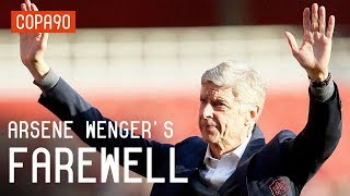 Arsene Wenger’s Emotional Farewell to Arsenal [upl. by Arihaz496]