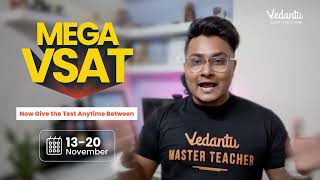 VSAT 2022 Complete Details to Get 100 Scholarship for Your Exam Preparation🎯  Vedantu 9amp10 [upl. by Nnaeel]