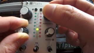 Mutable Instruments Plaits 130  Wavetable [upl. by Aelyak672]