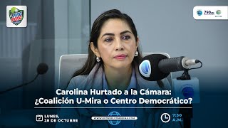 PingPongPolítico  Carolina Hurtado a la Cámara ¿Coalición UMira o Centro Democrático [upl. by Varden]