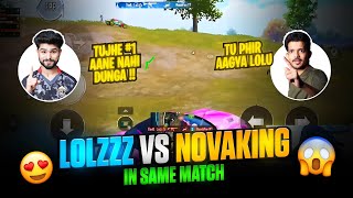 LoLzZzGaming vs Novaking 🔥 Conquer lobby domination  BGMI HIGHLIGHT [upl. by Ioj]