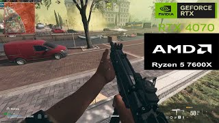 Call Of Duty Warzone Best competitive settings  RTX 4070 amp R5 7600x [upl. by Earej]