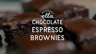 NoBake Espresso Brownies  Deliciously Ella  Vegan amp Gluten Free [upl. by Racso]