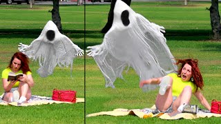 FLYING GHOST PRANK [upl. by Raddy]