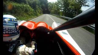 Onboard Andres Vilariño Norma BMW Subida a Alisas 2011 [upl. by Nylirret432]