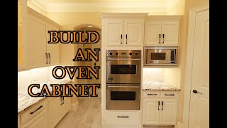 How to Build an Oven Cabinet for your DIY Kitchen Remodel [upl. by Jonathan]