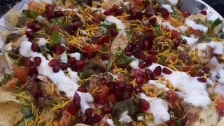 Chips chaat  Parle chips chaat recipe  Street style chaat  how to make chaat  Shri Ganesh Bhog [upl. by Akcirret272]