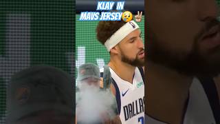 Klay in a Mavs Jersey✌🏼😢 After 11 years [upl. by Lysander39]