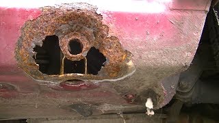 How to fix non structual rust without welding [upl. by Sucy]