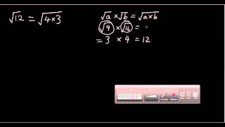 Year 10 Extension Maths  Surds [upl. by Amehsyt601]