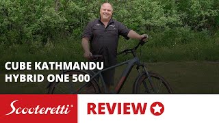 Cube Kathmandu Hybrid One 500  2021 Electric Bicycle Review [upl. by Einegue]