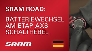 Batteriewechsel am eTAP AXS Schalthebel [upl. by Sholom]