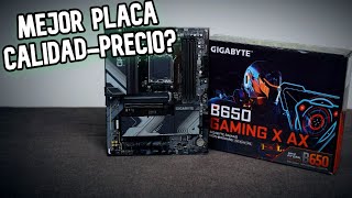 GIGABYTE B650 GAMING X AX REVIEW ESPAÑOL [upl. by Jobey319]