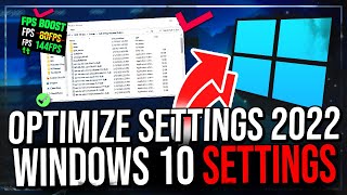 How to Optimize Windows 10 For GAMING amp Performance in 2024 The Ultimate GUIDE Updated [upl. by Debbee]