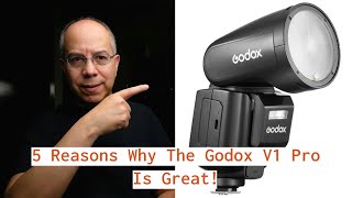 5 Reasons Why The Godox V1 Pro Is Great And 3 Questions About It [upl. by Einehpets871]