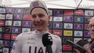 Tim Wellens  Interview at the finish  De Brabantse Pijl 2024 [upl. by Stoddart584]