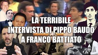 Limbarazzante intervista di PIPPO BAUDO a FRANCO BATTIATO [upl. by Luna]