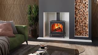 Stovax Huntingdon 40 Wood Burning Stove [upl. by Aihsekel]