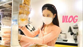 VLOG  투심보고서 쓰러 주말 출근 탄수화물 중독자의 다시 살찌우는 일상 미루던 택배 언박싱 [upl. by Angela85]