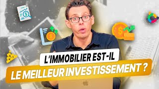 Investissement Immobilier  Le Meilleur des Investissements [upl. by Annauqahs]