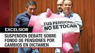 Oposición frena Fondo de Pensiones tras detectar quotcambiosquot en dictamen [upl. by Cathi913]