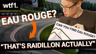 Do F1 Fans Know The Difference Between Eau Rouge amp Raidillon [upl. by Sharlene]