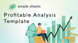 Profitability Analysis Excel Template StepbyStep Video Tutorial by Simple Sheets [upl. by Schweitzer]