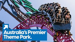 Warner Bros Movie World Review amp Overview Australias Premier Park [upl. by Htenek]