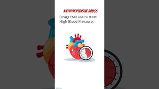 Hypertension treatment  Antihypertensive Drugs hypertensiontreatment pharmacologymedicalmbbs [upl. by Alves]