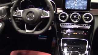 EXCLUSIVE New 2015 MercedesBenz Cclass AMG Package [upl. by Atiniuq]