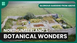 Cragside and Holy Island Gardens  Glorious Gardens From Above  S01 EP7  Gardening Show [upl. by Yendis]