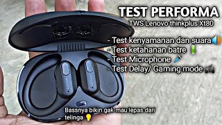 Test Performa Tws lenovo thinkplus Xt80 [upl. by Emmie283]