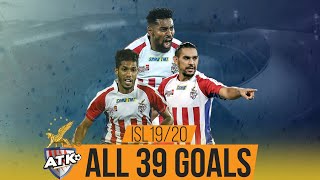 ISL 201920 All Goals ATK ft Roy Krishna and David Williams [upl. by Aneev]