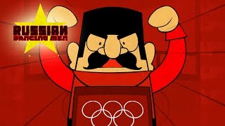 Winter Olympics  Russian Dancing Men  Episode 01  MrWeebl [upl. by Nnawaj]