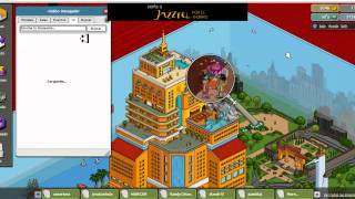 habbo latino con Creditosraresmega rares y mucha gente [upl. by Conrado]