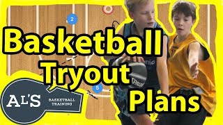 How I Run a Basketball Tryout [upl. by Lounge]