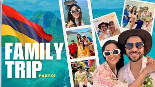 Family Trip to Mauritius  Part 1 Jasly Vlogs [upl. by Elvera]