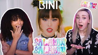 COUPLE REACTS TO BINI  Salamin Salamin MV amp Dance Practice [upl. by Gader]