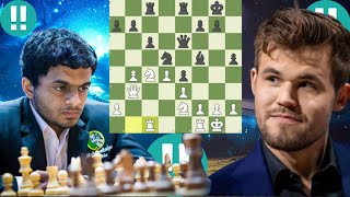 Right chess game  Nihal Sarin vs Magnus Carlsen 4 [upl. by Suoirtemed]